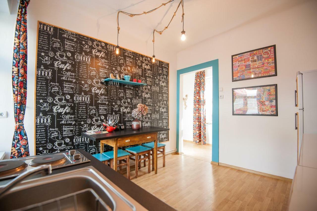Spacious Stylish Apartment In Old Town Sibiu Esterno foto